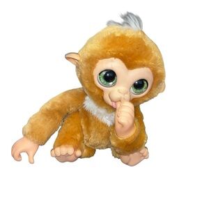 FurReal Friends Monkey  interactive plush toy works